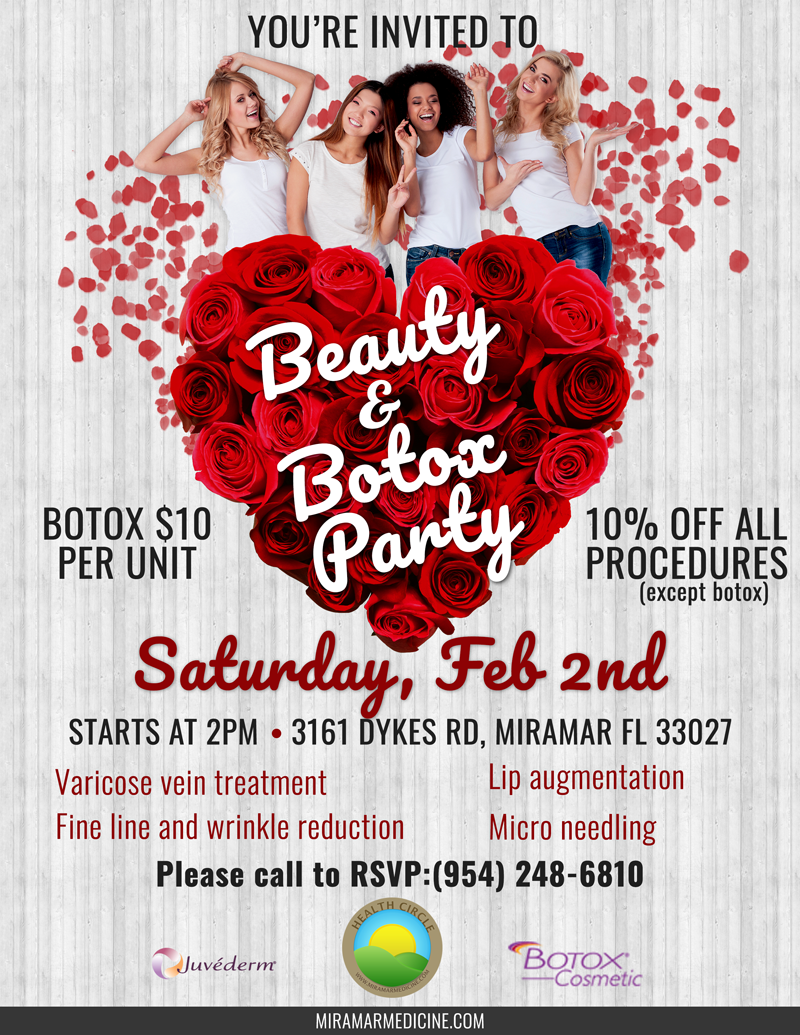 Beauty and Botox Party